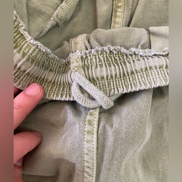 Crazy Shirts Hawaiian Original Green Hemp Dyed Drawstring Shorts 100% Cotton XL - Picture 6 of 9